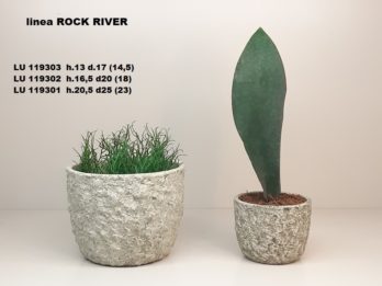 E01H-linea pot ROCK RIVER