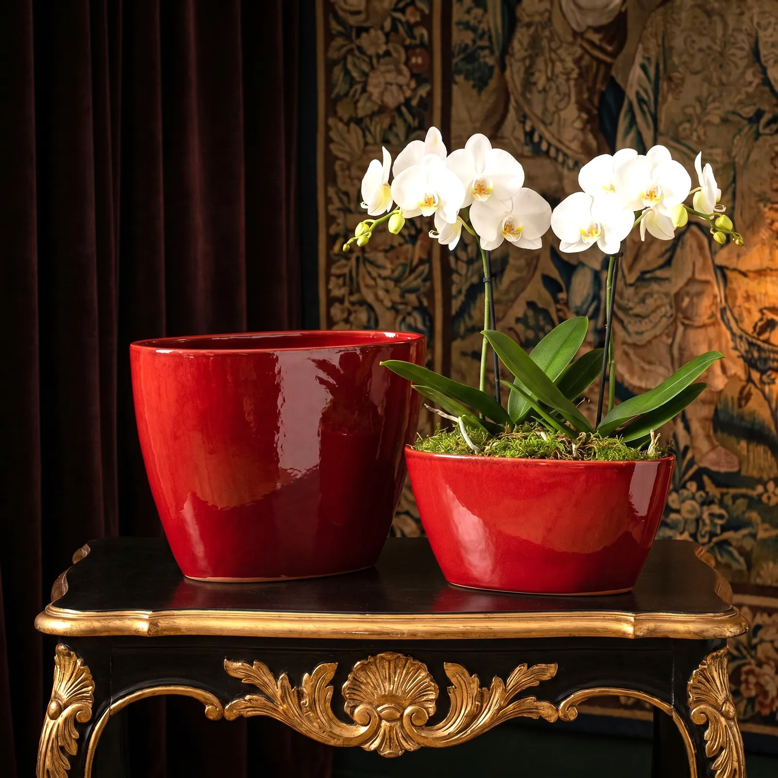 KARIN VASCHETTA OVALE ROSSO